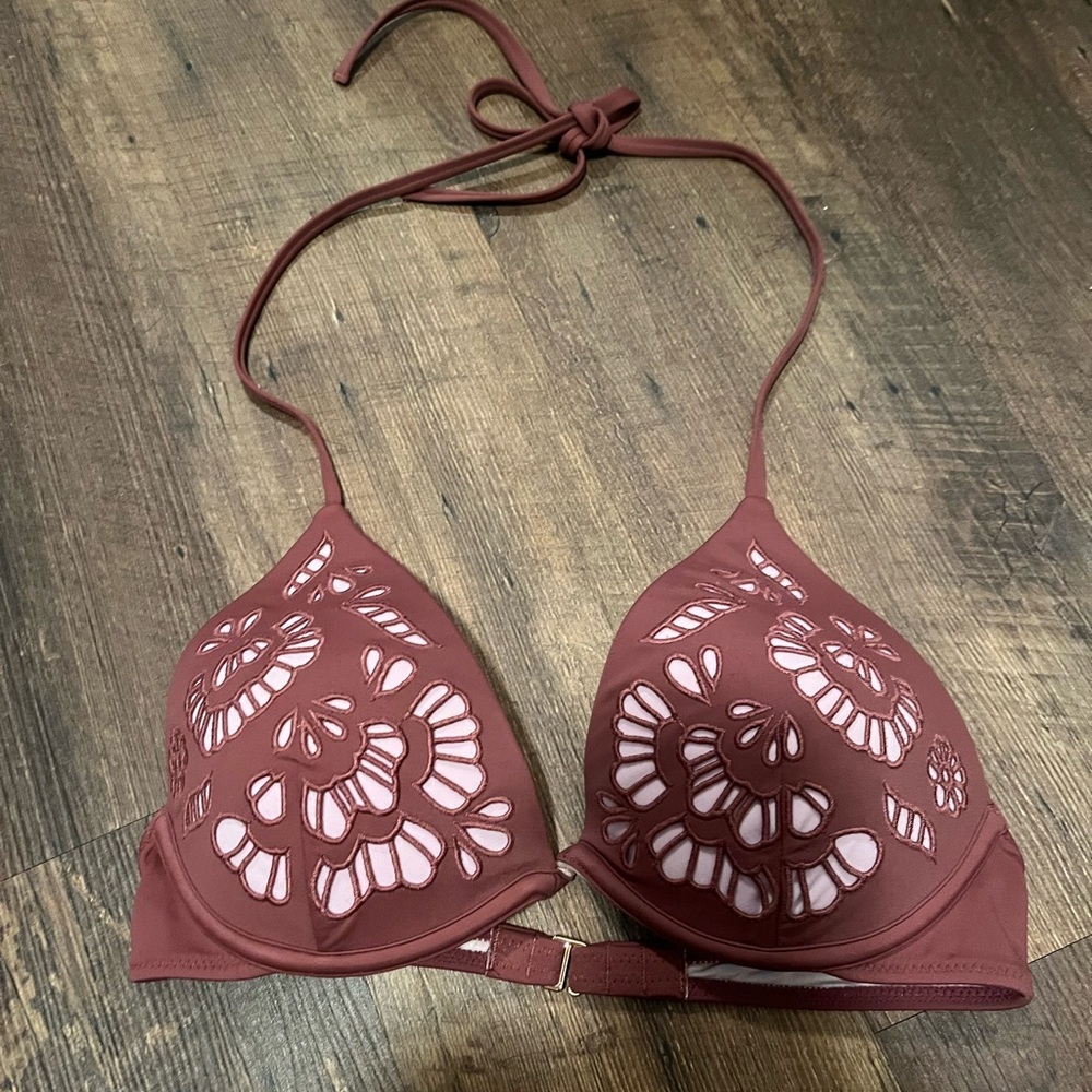 Shade and Shore Target Bikini Top pink 34C​